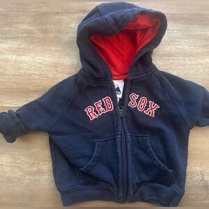 BABY BOSTON RED SOX HOODIE 6-9 MONTHS